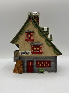 Department 56 1990 Vintage HVC North Pole Series Elf Bunkhouse 5601-4 Retired